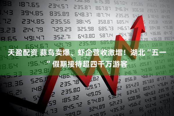 天盈配资 蒜鸟卖爆、虾企营收激增！湖北“五一”假期接待超四千万游客