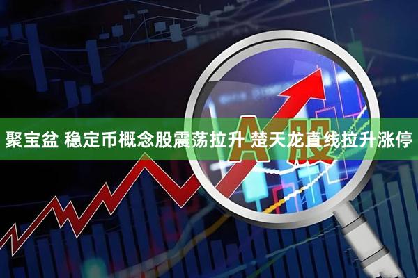聚宝盆 稳定币概念股震荡拉升 楚天龙直线拉升涨停