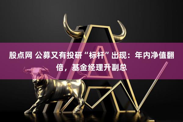 股点网 公募又有投研“标杆”出现：年内净值翻倍，基金经理升副总