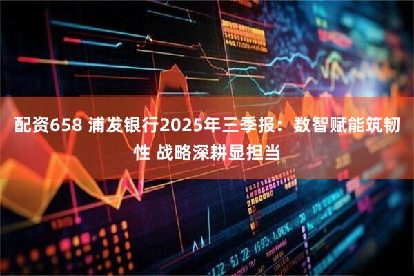配资658 浦发银行2025年三季报：数智赋能筑韧性 战略深耕显担当